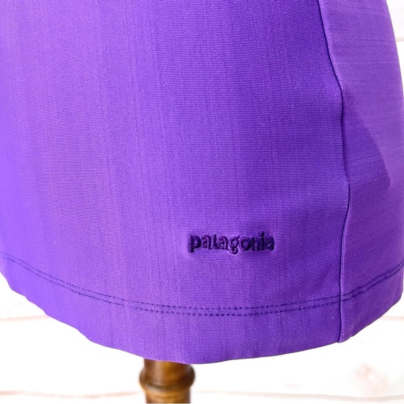 Patagonia Purple Seabrook Bandba Twist Front V-Neck Activewear Sleeveless Top - Picture 3 of 11